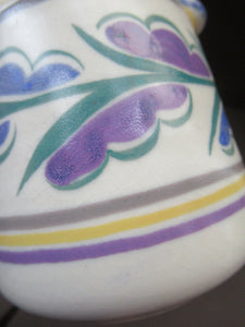 Small Vintage Art Deco Poole Pottery Small Jug or Pitcher