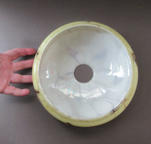 Load image into Gallery viewer, Vintage 1930s Art Deco Pendant Light Fitting. Chrome, Bakelite and Three Glass Shades
