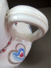Load image into Gallery viewer, Scottish Buchan Pottery Portobello Stoneware Jug with Hearts Pattern
