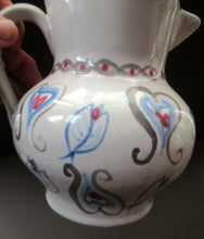 Load image into Gallery viewer, Scottish Buchan Pottery Portobello Stoneware Jug with Hearts Pattern
