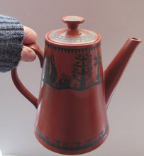 Load image into Gallery viewer, Scottie Wilson Part Coffee Set Royal Worcester. Coffee Pot, Sugar Bowl, Milk Jug 1960s
