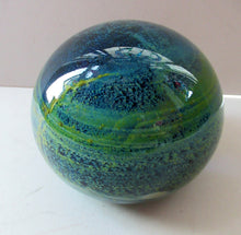 Load image into Gallery viewer, Massive Vintage Magnum Size Mdina Sea and Sand Signed Paperweight
