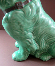 Load image into Gallery viewer, Vintage Sylvac Scottie Dog  Scottish Terrier Green No. 1209
