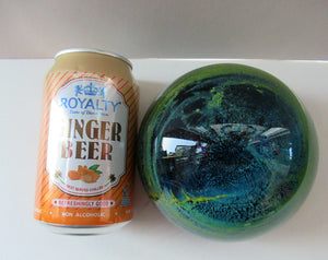 Massive Vintage Magnum Size Mdina Sea and Sand Signed Paperweight