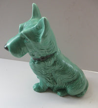 Load image into Gallery viewer, Vintage Sylvac Scottie Dog Scottish Terrier Green No. 1209
