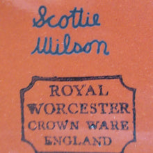 Load image into Gallery viewer, Rare Scottie Wilaon Royal Worcester Small Teapot 1960s
