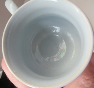 1950s Buchan Pottery Trio Cup Saucer Side Plate Hebrides Pattern