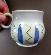 Load image into Gallery viewer, 1950s Buchan Pottery Trio Cup Saucer Side Plate Hebrides Pattern
