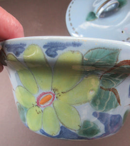 Vintage 1950s Lidded Serving Dish Buchan Pottery Edinburgh