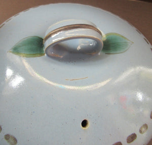Vintage 1950s Lidded Serving Dish Buchan Pottery Edinburgh