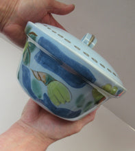 Load image into Gallery viewer, Vintage 1950s Lidded Serving Dish Buchan Pottery Edinburgh
