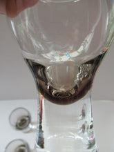 Load image into Gallery viewer, Four Caithness Glass Canisby Wine Glasses and Lybster Decanter 1960s
