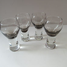 Load image into Gallery viewer, Four Caithness Glass Canisby Wine Glasses and Lybster Decanter 1960s
