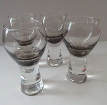 Load image into Gallery viewer, Four Caithness Glass Canisby Wine Glasses and Lybster Decanter 1960s
