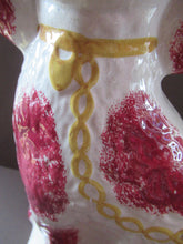 Load image into Gallery viewer, LARGE Antique Pair of Staffordshire Dogs Chimney Spaniels / Wally Dugs; 12 1/4 inches
