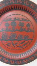 Load image into Gallery viewer, 1960s Scottish Wilson Terracotta Side Plate for Royal Worcester 8 inches
