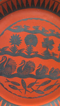 Load image into Gallery viewer, 1960s Scottish Wilson Terracotta Side Plate for Royal Worcester 8 inches
