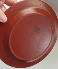 Load image into Gallery viewer, 1960s Scottish Wilson Terracotta Side Plate for Royal Worcester 8 inches
