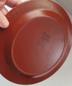 1960s Scottish Wilson Terracotta Side Plate for Royal Worcester 8 inches