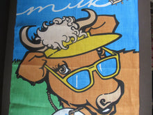 Load image into Gallery viewer, VINTAGE 1970s Irish Linen Tea Towel or Bar Cloth. MILK MARKETING BOARD

