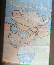 Load image into Gallery viewer, VINTAGE 1970s Irish Linen Tea Towel or Bar Cloth. MILK MARKETING BOARD

