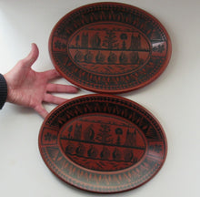 Load image into Gallery viewer, Scottish Wilson Oval Serving Plate Royal Worcester 1960s
