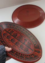 Load image into Gallery viewer, Scottish Wilson Oval Serving Plate Royal Worcester 1960s
