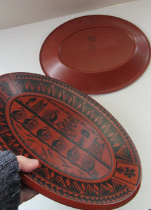 Scottish Wilson Oval Serving Plate Royal Worcester 1960s