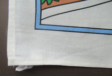 Load image into Gallery viewer, VINTAGE 1990s Cotton Tea Towel or Bar Cloth. TETLEYS TEA Advertising Cloth
