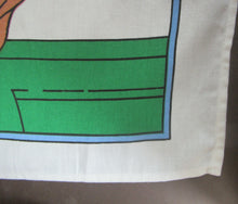 Load image into Gallery viewer, VINTAGE 1990s Cotton Tea Towel or Bar Cloth. TETLEYS TEA Advertising Cloth
