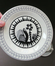 Load image into Gallery viewer, Scottish Wilson 1960s Black and White Royal Worcester Trio
