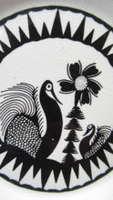 Load image into Gallery viewer, Scottish Wilson 1960s Black and White Royal Worcester Trio
