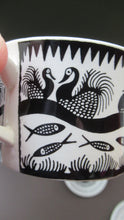 Load image into Gallery viewer, Scottish Wilson 1960s Black and White Royal Worcester Trio
