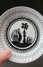 Load image into Gallery viewer, Scottish Wilson 1960s Black and White Royal Worcester Trio
