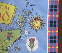 Load image into Gallery viewer, 1999 Opening of Ikea In Scotland Souvenir Tea Towel or Bar Cloth
