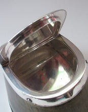 Load image into Gallery viewer, Antique VICTORIAN 1870s. TAXIDERMY Interest. Silver Plate Horse&#39;s Hoof Desk Tidy 

