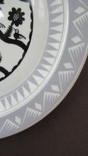 Load image into Gallery viewer, Vintage 1960s SCOTTIE WILSON Black and White Side Plate for  ROYAL WORCESTER. 8 inches
