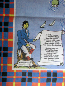 1999 Opening of Ikea In Scotland Souvenir Tea Towel or Bar Cloth