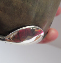 Load image into Gallery viewer, Antique VICTORIAN 1870s. TAXIDERMY Interest. Silver Plate Horse&#39;s Hoof Desk Tidy 
