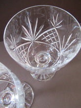 Load image into Gallery viewer, Six Matching Set of Edinburgh Crystal Small Wine Glasses
