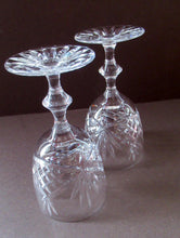 Load image into Gallery viewer, Pair of Edinburgh Crystal Glasses 5 1/4 inches

