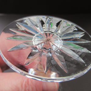 Pair of Edinburgh Crystal Glasses 5 1/4 inches
