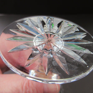Six Matching Set of Edinburgh Crystal Small Wine Glasses