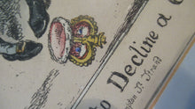 Load image into Gallery viewer, Georgian Satirical Print Greek Crown Leopold I Little Pickle Decline Greek Article 1830
