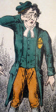 Load image into Gallery viewer, Georgian Satirical Print Greek Crown Leopold I Little Pickle Decling Greek Article 1830
