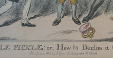 Load image into Gallery viewer, Georgian Satirical Print Greek Crown Leopold I Little Pickle Decline Greek Article 1830

