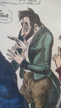 Load image into Gallery viewer, Georgian Satirical Print Willam Heath King Leopold Refuses the Greek Throne 1830
