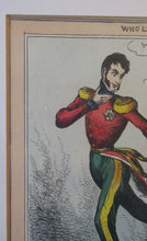 Load image into Gallery viewer, Georgian Satirical Print Willam Heath King Leopold Refuses the Greek Throne 1830
