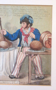 Georgian Satirical Print Ottoman Empire History Napoleon Bonaparte and Turkey 1806