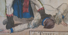 Load image into Gallery viewer, Georgian Satirical Print Ottoman Empire History Napoleon Bonaparte and Turkey 1806
